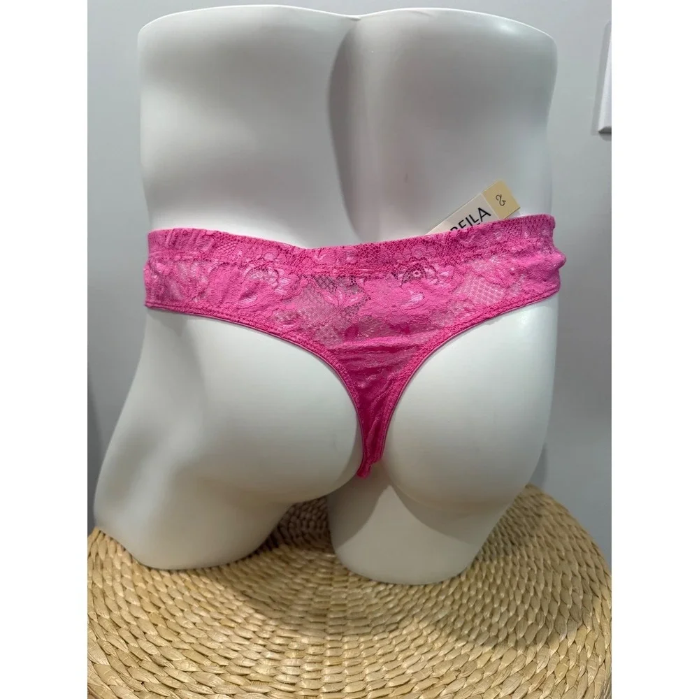 Cosabella Never Say Never Men's Classic G-String Rani Pink size S NWT